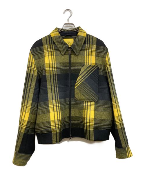 COS（コス）COS (コス) YEBOAH コラボウールジャケット イエロー サイズ:SIZE Lの古着・服飾アイテム