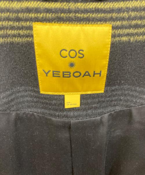 COS（コス）COS (コス) YEBOAH コラボウールジャケット イエロー サイズ:SIZE Lの古着・服飾アイテム