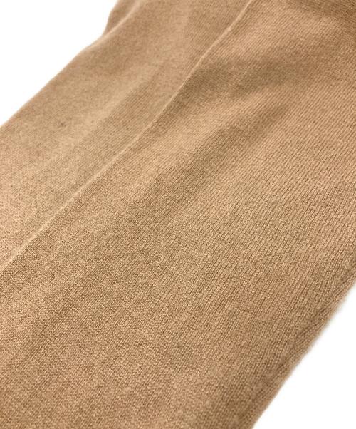 PRADA（プラダ）PRADA (プラダ) カシミヤ ロゴ アーガイル 長袖ポロシャツ ブラウン サイズ:40の古着・服飾アイテム