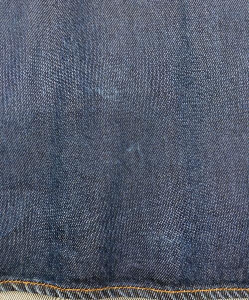 MIU MIU（ミュウミュウ）MIU MIU (ミュウミュウ) デニムショートシャツ インディゴ サイズ:36の古着・服飾アイテム