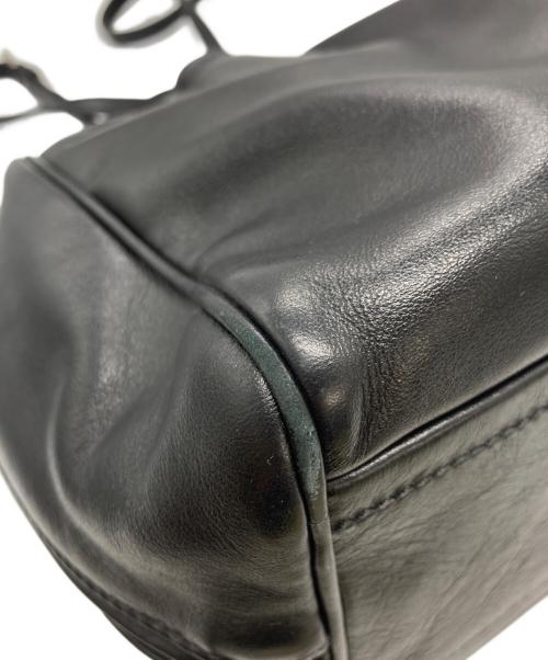PRADA（プラダ）PRADA (プラダ) インサイド2WAYショルダーバッグ ブラックの古着・服飾アイテム