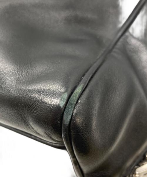 PRADA（プラダ）PRADA (プラダ) インサイド2WAYショルダーバッグ ブラックの古着・服飾アイテム