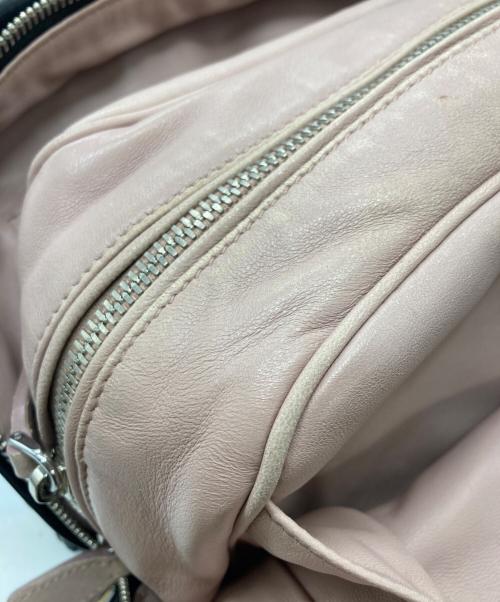 PRADA（プラダ）PRADA (プラダ) インサイド2WAYショルダーバッグ ブラックの古着・服飾アイテム