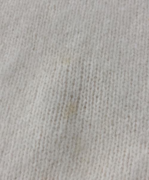 ELENDEEK（エレンディーク）ELENDEEK (エレンディーク) FOX WOOL ASYMMETRY KT アイボリー サイズ:Freeの古着・服飾アイテム