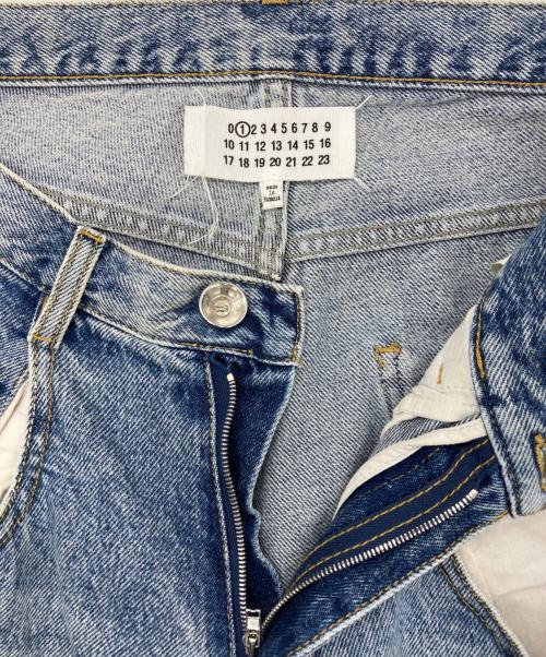 Maison Margiela（メゾンマルジェラ）Maison Margiela (メゾンマルジェラ) コントラストポケット ストレートデニムパンツ ブルー サイズ:40の古着・服飾アイテム