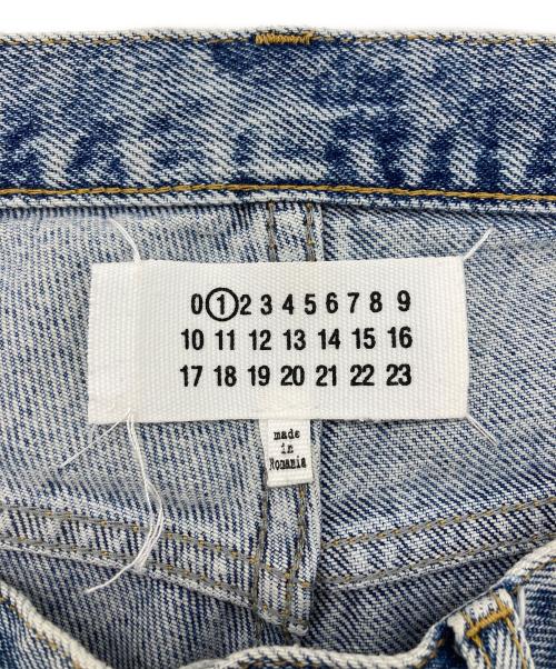 Maison Margiela（メゾンマルジェラ）Maison Margiela (メゾンマルジェラ) コントラストポケット ストレートデニムパンツ ブルー サイズ:40の古着・服飾アイテム