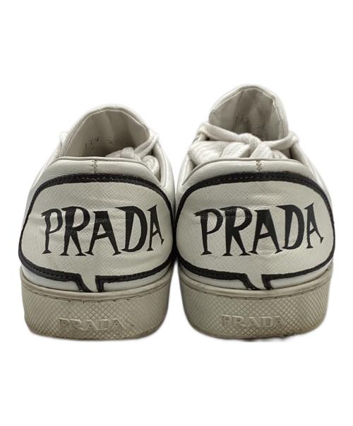 PRADA（プラダ）PRADA (プラダ) スニーカー ホワイト サイズ:	SIZE 36の古着・服飾アイテム
