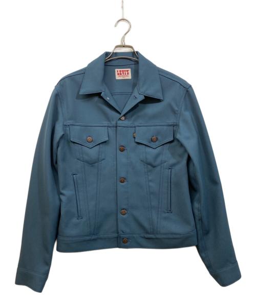 LEVI'S（リーバイス）LEVI'S (リーバイス) STA-PREST Trucker Jacket ブルー サイズ:	SIZE L (42)の古着・服飾アイテム