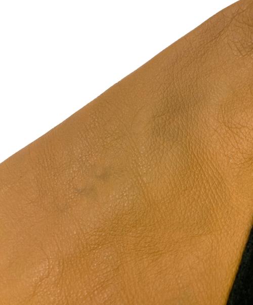 Golden Bear（ゴールデンベア）Golden Bear (ゴールデンベア) スタジャン グリーン×ブラウン サイズ:Lの古着・服飾アイテム