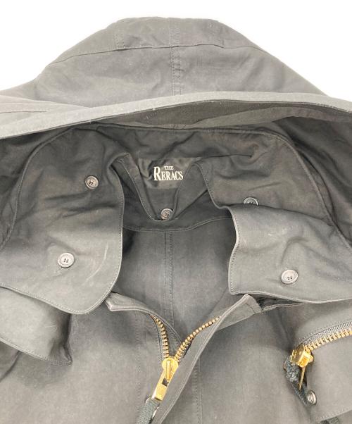 THE RERACS（ザ リラクス）THE RERACS (ザ リラクス) モッズコート ブラック サイズ:34の古着・服飾アイテム