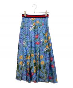 中古・古着通販】GUCCI (グッチ) ニューフローラプリントスカート