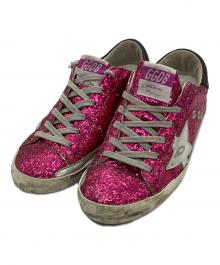 GOLDEN GOOSE（ゴールデングース）の古着「グリッタースニーカー」｜ピンク