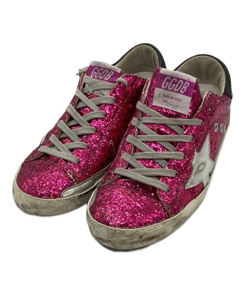 GOLDEN GOOSE（ゴールデングース）GOLDEN GOOSE (ゴールデングース) グリッタースニーカー ピンク サイズ:	SIZE 36の古着・服飾アイテム