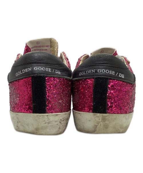 GOLDEN GOOSE（ゴールデングース）GOLDEN GOOSE (ゴールデングース) グリッタースニーカー ピンク サイズ:	SIZE 36の古着・服飾アイテム