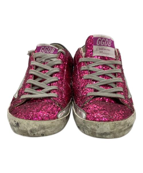 GOLDEN GOOSE（ゴールデングース）GOLDEN GOOSE (ゴールデングース) グリッタースニーカー ピンク サイズ:	SIZE 36の古着・服飾アイテム