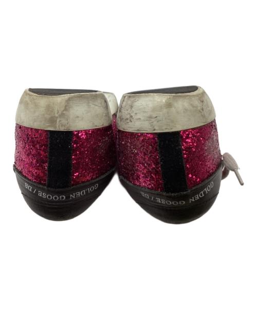 GOLDEN GOOSE（ゴールデングース）GOLDEN GOOSE (ゴールデングース) グリッタースニーカー ピンク サイズ:	SIZE 36の古着・服飾アイテム