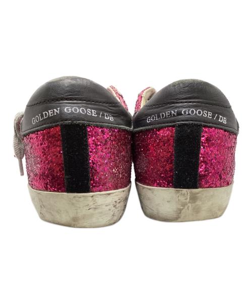 GOLDEN GOOSE（ゴールデングース）GOLDEN GOOSE (ゴールデングース) グリッタースニーカー ピンク サイズ:	SIZE 36の古着・服飾アイテム