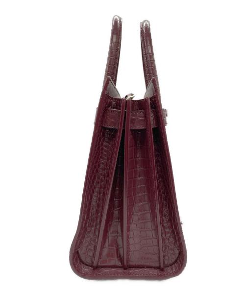 Saint Laurent Paris（サンローランパリ）Saint Laurent Paris (サンローランパリ) 2WAYバッグ/サックドジュール ベイビー ボルドーの古着・服飾アイテム