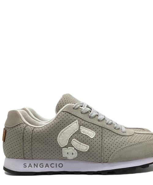 Sangacio（サンガッチョ）SANGACIO (サンガッチョ) ローカットスニーカー グレー サイズ:SIZE 26.0CMの古着・服飾アイテム