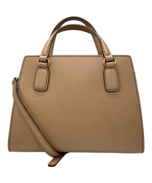 GUCCI（グッチ）GUCCI (グッチ) ソーホー インターロッキングG バッグ ベージュの古着・服飾アイテム