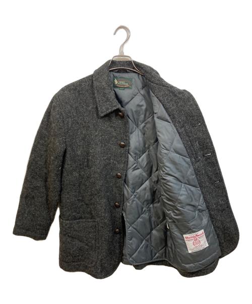 BERT PULITZER（バートピューリッツァー）BERT PULITZER (バートピューリッツァー) Harris Tweed (ハリスツイード) ウールジャケット グレー サイズ:	SIZE Mの古着・服飾アイテム