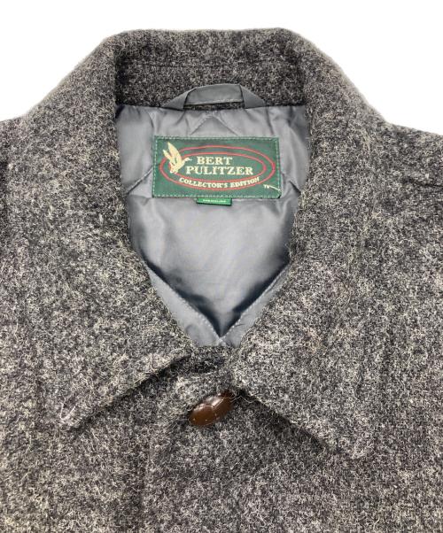BERT PULITZER（バートピューリッツァー）BERT PULITZER (バートピューリッツァー) Harris Tweed (ハリスツイード) ウールジャケット グレー サイズ:	SIZE Mの古着・服飾アイテム