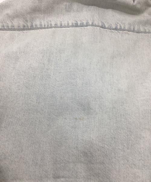 SUPREME（シュプリーム）SUPREME (シュプリーム) Small Box Shirt Washed Blueスモール ボックスロゴ デニムシャツ ウォッシュドブルー デニム シャツ インディゴ サイズ:SIZE Lの古着・服飾アイテム