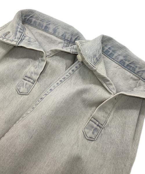 SUPREME（シュプリーム）SUPREME (シュプリーム) Small Box Shirt Washed Blueスモール ボックスロゴ デニムシャツ ウォッシュドブルー デニム シャツ インディゴ サイズ:SIZE Lの古着・服飾アイテム