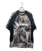 SUPREMEシュプリーム）の古着「Pounds Soccer Jersey」｜ブラック