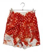 LOUIS VUITTONルイ ヴィトン）の古着「Bandana Board Swim Shorts」｜オレンジ