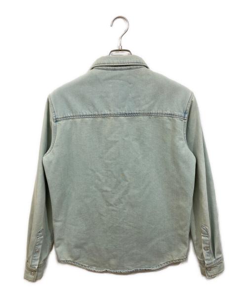 AMI PARIS（アミ パリス）AMI PARIS (アミ パリス) デニムシャツ ブルー サイズ:SIZE Sの古着・服飾アイテム