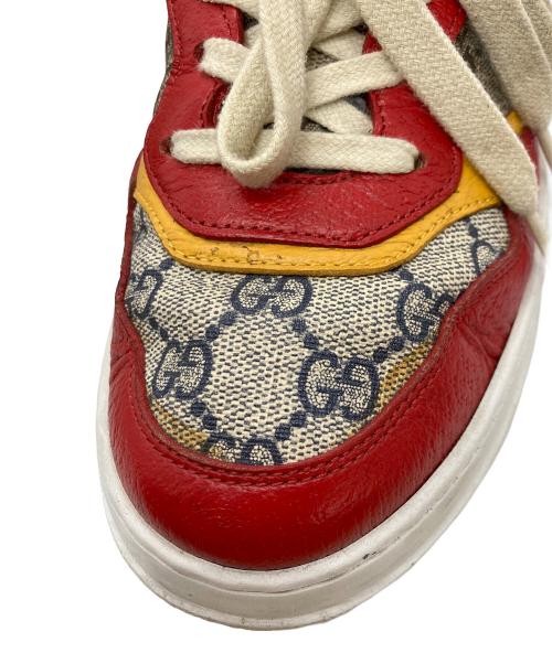 GUCCI（グッチ）GUCCI (グッチ) GGスプリームローカットスニーカー マルチカラー サイズ:SIZE 6の古着・服飾アイテム