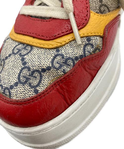 GUCCI（グッチ）GUCCI (グッチ) GGスプリームローカットスニーカー マルチカラー サイズ:SIZE 6の古着・服飾アイテム