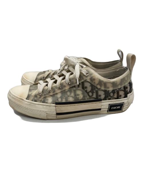 Dior（ディオール）DIOR (ディオール) オブリーク ローカットスニーカー ホワイト サイズ:SIZE 41の古着・服飾アイテム