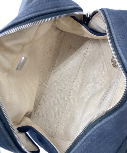 CHANEL（シャネル）CHANEL (シャネル) ドーヴィルボーリングバッグ ブラックの古着・服飾アイテム