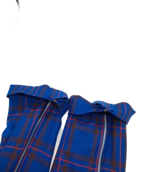 666（666）666 (666) ボンデッジトラウザーズ ブルー サイズ:	SIZE Mの古着・服飾アイテム