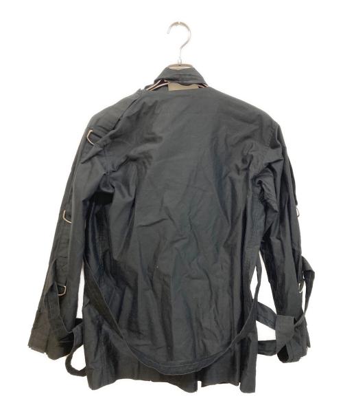 666（666）666 (666) ボンテージジャケット ブラック サイズ:SIZE Mの古着・服飾アイテム