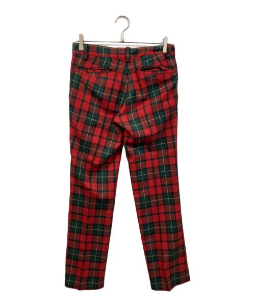 666（666）666 (666) チェックブレザージャケットセットアップ レッド サイズ:	SIZE Lの古着・服飾アイテム