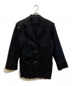 666666）の古着「フェルトインサイドアウトジャケット」｜ブラック