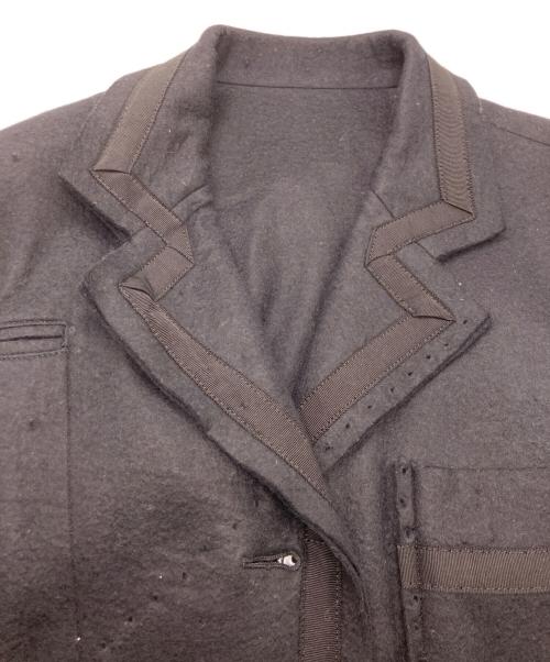 666（666）666 (666) フェルトインサイドアウトジャケット ブラック サイズ:	SIZE Mの古着・服飾アイテム