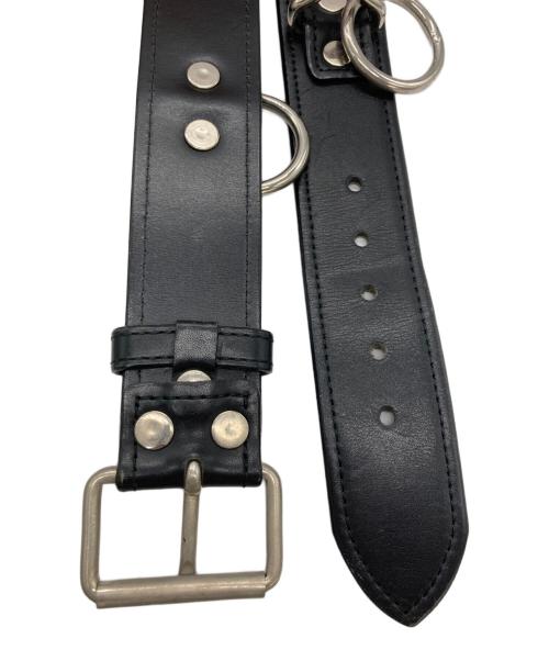 666（666）666 (666) MyWayMan Sid Ring Belt ブラックの古着・服飾アイテム