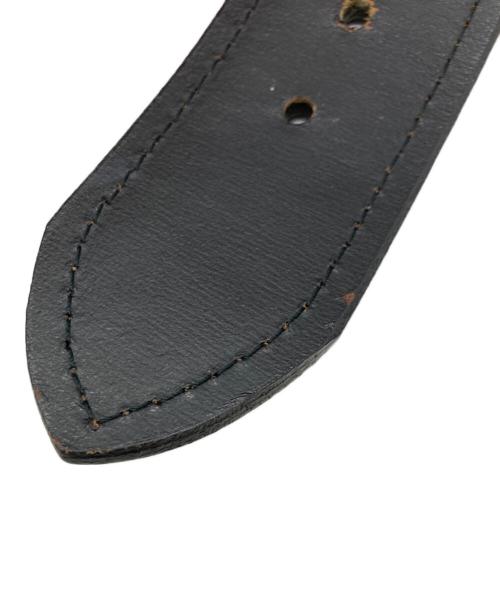 666（666）666 (666) MyWayMan Sid Ring Belt ブラックの古着・服飾アイテム