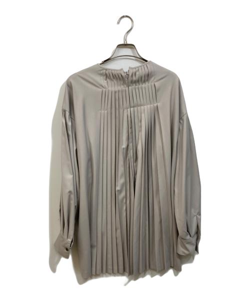 LE PHIL（ル フィル）LE PHIL (ル フィル) バックプリーツブラウス アイボリー サイズ:	SIZE Freeの古着・服飾アイテム