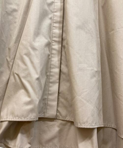 LE PHIL（ル フィル）LE PHIL (ル フィル) ライトタイプライターギャザーブラウス ベージュ サイズ:SIZE Freeの古着・服飾アイテム