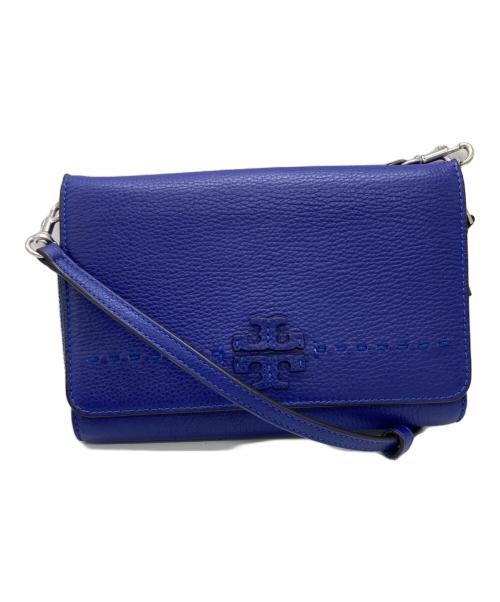 TORY BURCH（トリーバーチ）TORY BURCH (トリーバーチ) ショルダーバッグ ブルーの古着・服飾アイテム