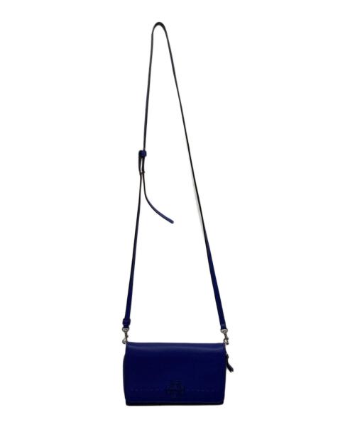 TORY BURCH（トリーバーチ）TORY BURCH (トリーバーチ) ショルダーバッグ ブルーの古着・服飾アイテム