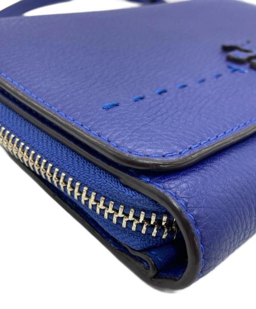 TORY BURCH（トリーバーチ）TORY BURCH (トリーバーチ) ショルダーバッグ ブルーの古着・服飾アイテム