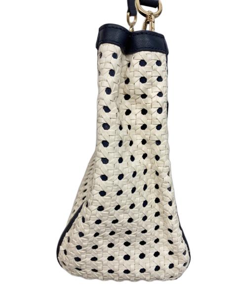 TORY BURCH（トリーバーチ）TORY BURCH (トリーバーチ) ロビンソントートバッグ ホワイトの古着・服飾アイテム