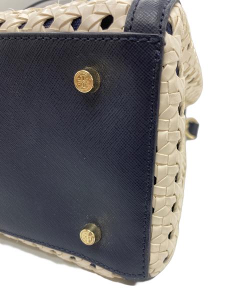 TORY BURCH（トリーバーチ）TORY BURCH (トリーバーチ) ロビンソントートバッグ ホワイトの古着・服飾アイテム