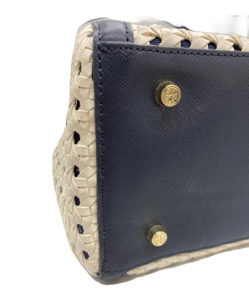 TORY BURCH（トリーバーチ）TORY BURCH (トリーバーチ) ロビンソントートバッグ ホワイトの古着・服飾アイテム